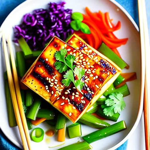 Baked Sesame Tofu
