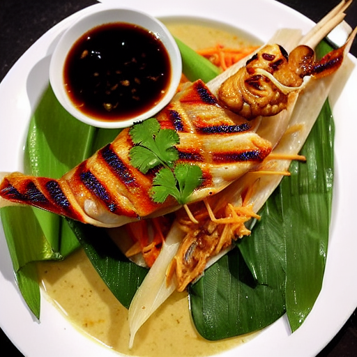 Cá Lóc Nướng Lá Chuối