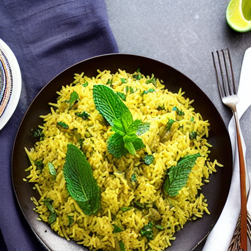 Riz à la Menthe