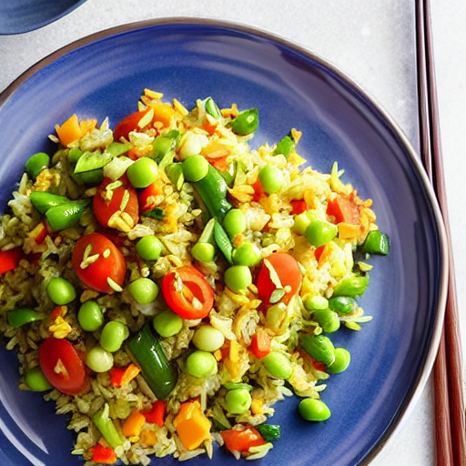 Vegetable and Egg Fried Rice