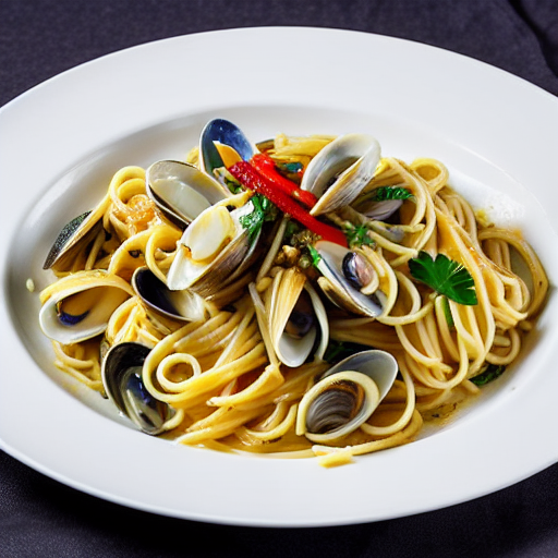 Pasta con Vongole e Aglio