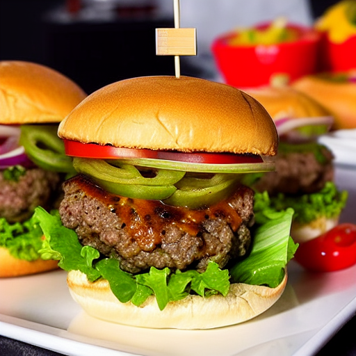 Hamburguesa de Salsa Alioli