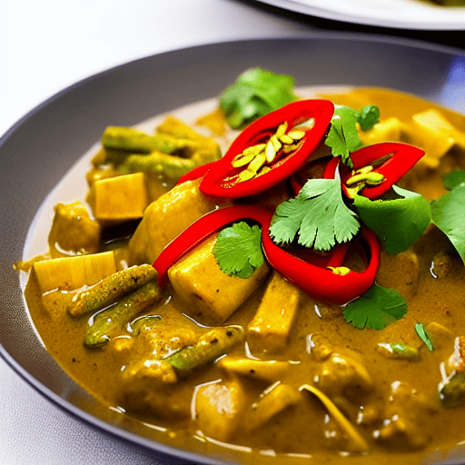 Keralan Banana Flower Curry