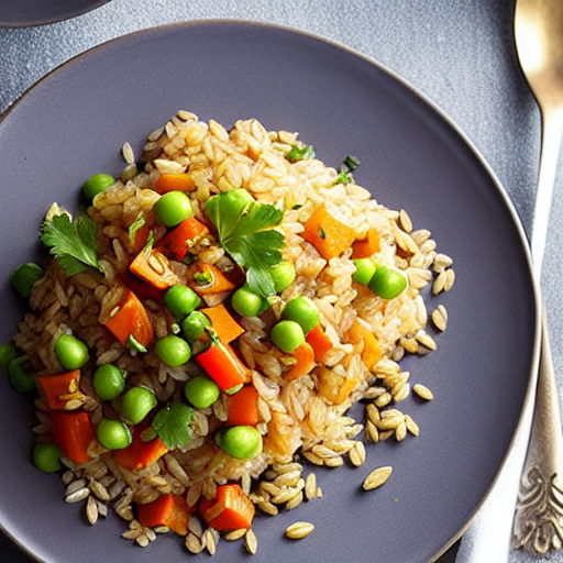 Barley Rice Pilaf