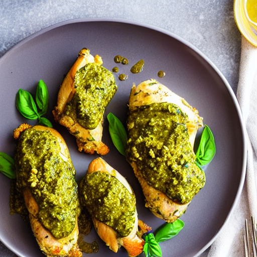 Baked Pesto Chicken