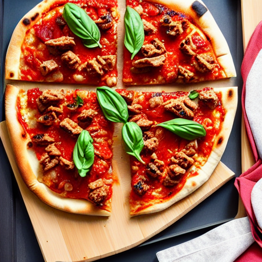 Spicy Pork Pizza