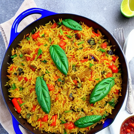 Baked Vegetable Rice