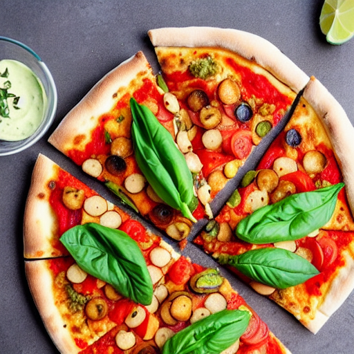 Vegan Tarator Pizza