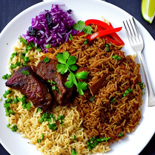 Rice with Lamb