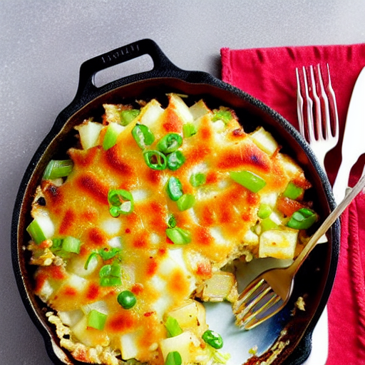 Korean Potato Salad Bake