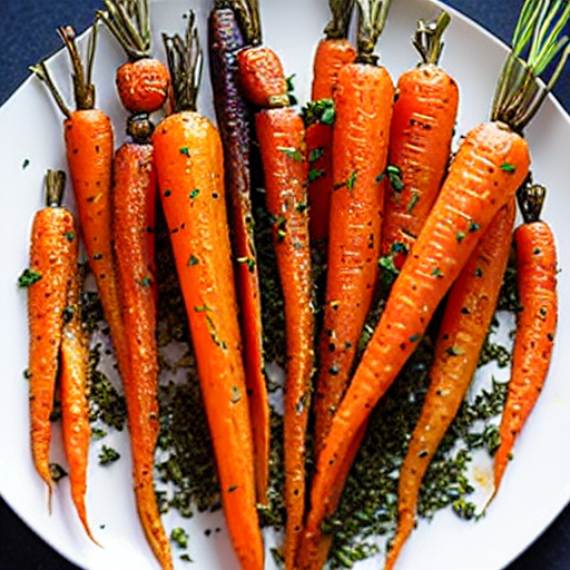Herbed Roasted Carrots