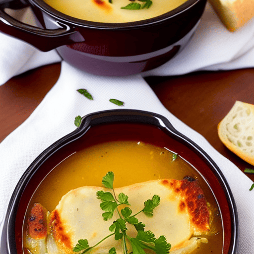Soupe à l'Oignon Végane