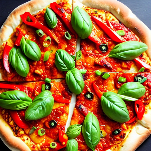 Spicy Tofu Pizza