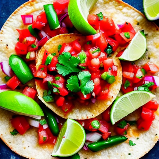 Pico de Gallo Tostadas