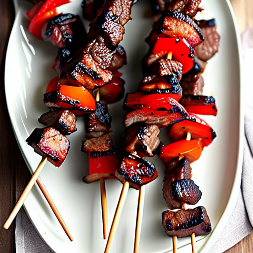 Teriyaki Beef Skewers