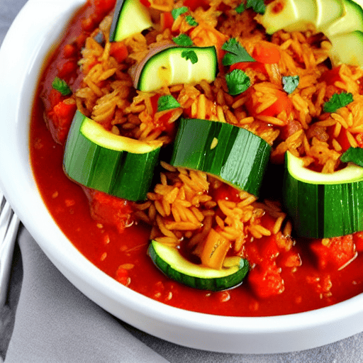 Kousa Mahshi Bil Rice