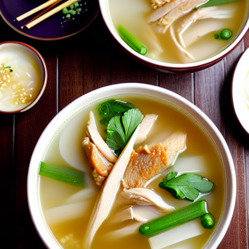 Ginseng Chicken Soup