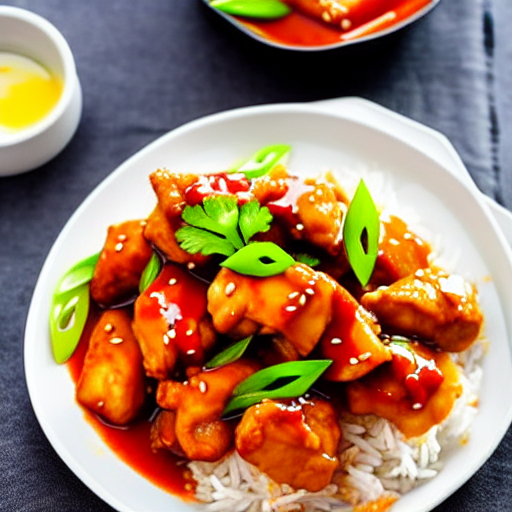 Korean Sweet and Sour Chicken