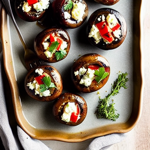 Baked Mushrooms