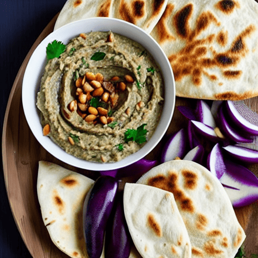 Baba Ghanoush with Pita