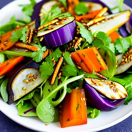 Nasu Goya Salad