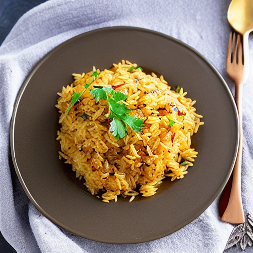 Spiced Rice with Nuts