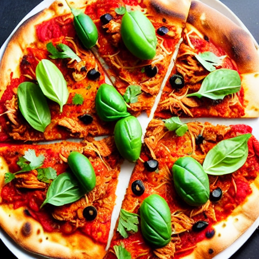 Tinga de Pollo Pizza