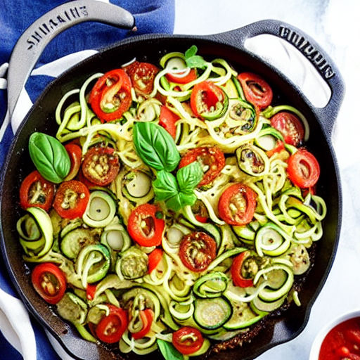 Zucchini Noodle Bake