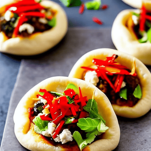 Almond Flour Bao Pizza