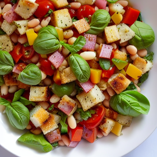 Panzanella con Fagioli