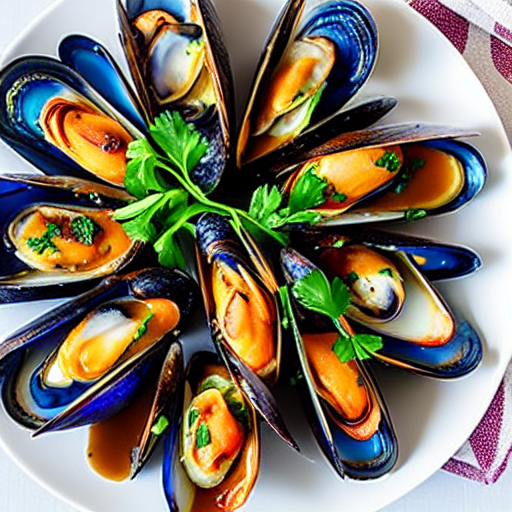 Mussels with Ouzo