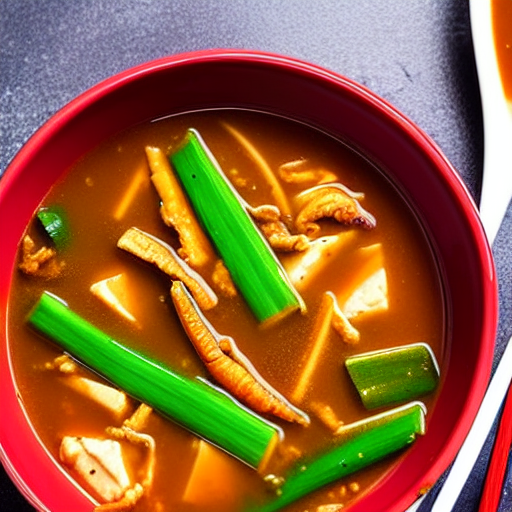 Hot and Sour Soup (Dairy-Free)