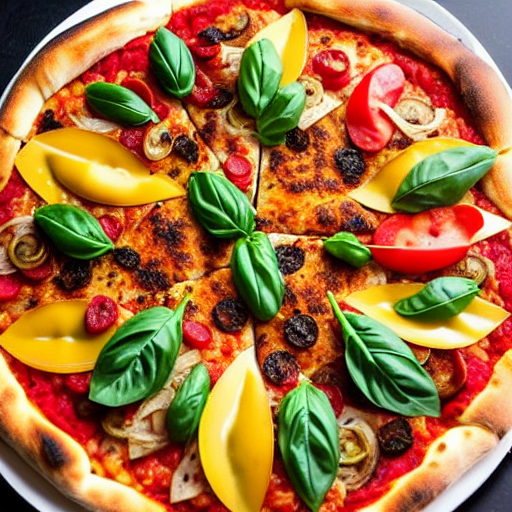 Pizza de Peito de Peru