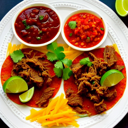 Tacos de Res en Salsa de Naranja
