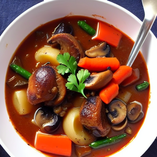 Vegan Coq au Vin