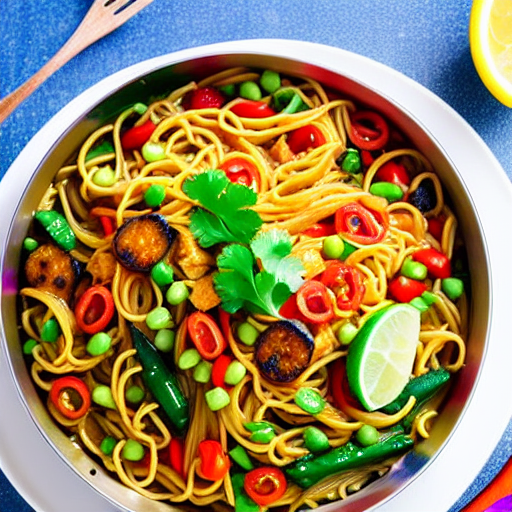 Fideos con Verduras