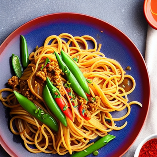 Spicy Garlic Noodles