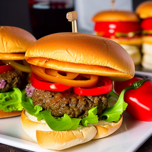 Hamburguesa de Pimiento