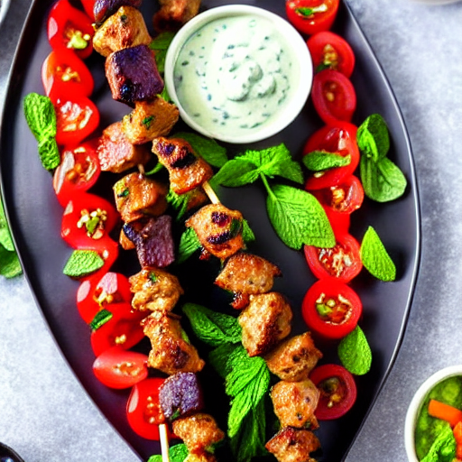 Keto Kebab Platter