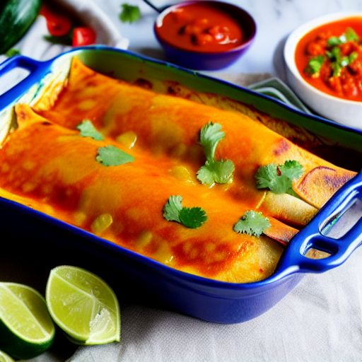 Enchiladas de Calabaza