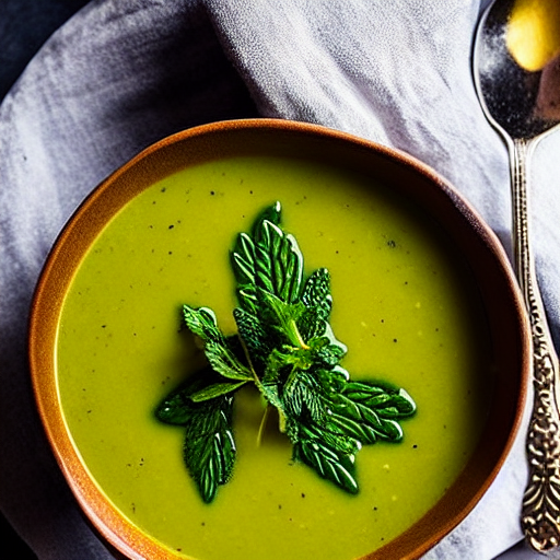 Nettle and Wild Greens Soup