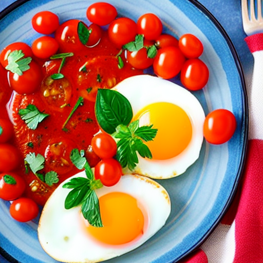 Eggs with Tomatoes