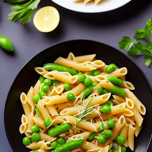 Pasta with Sweet Peas
