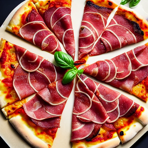 Pizza de Jamón Ibérico