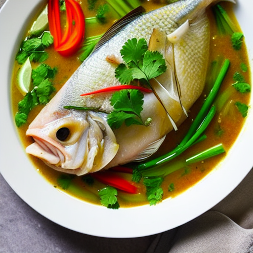 Cá Hấp Sả