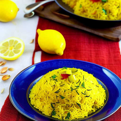 Preserved Lemon Rice