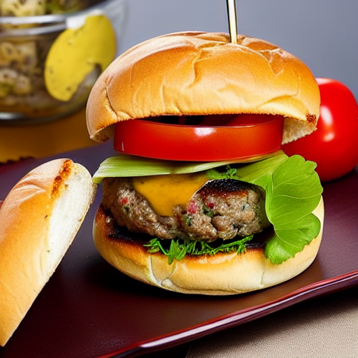 Fennel Sausage Burger