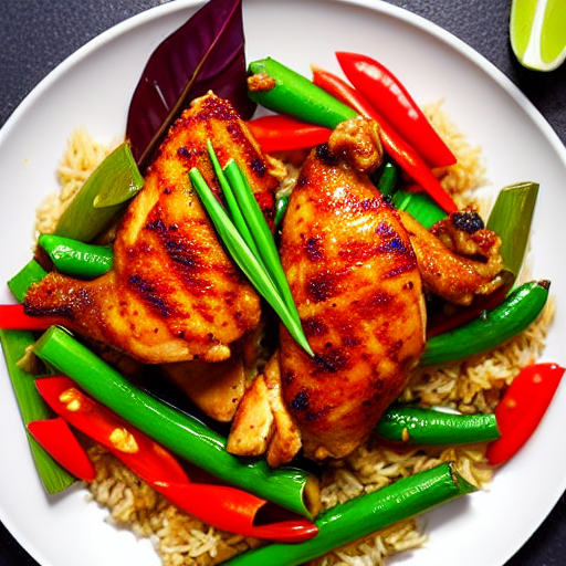 Spicy Chicken with Garlic
