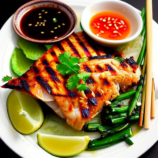 Cá Lóc Nướng Mắm Nêm