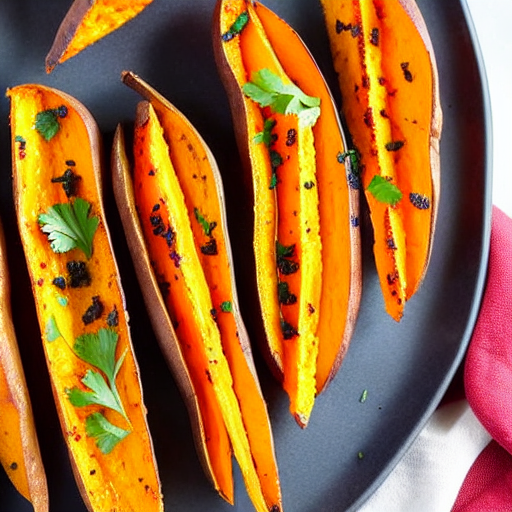 Crispy Baked Sweet Potato Wedges